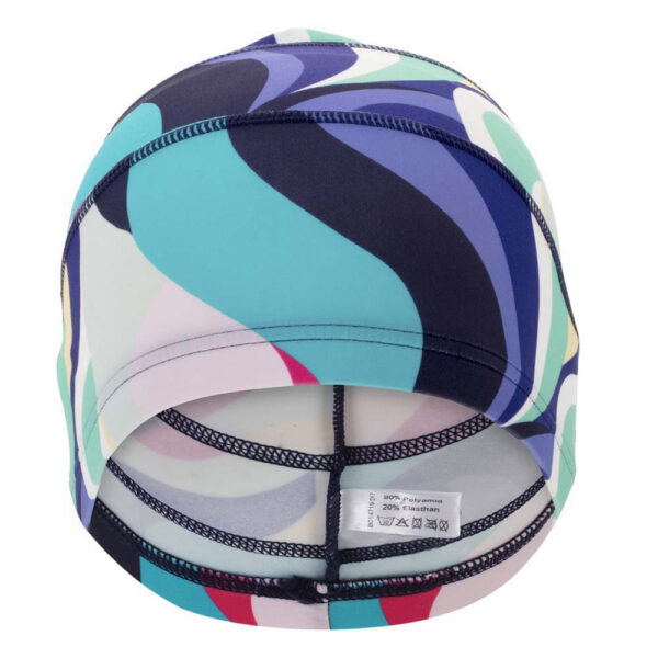 bonnet de bain tissu sport aquarelle