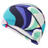 bonnet de bain tissu sport aquarelle