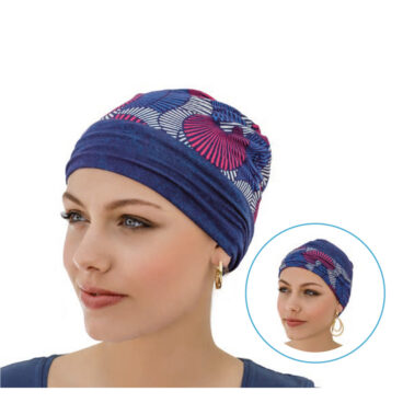 bonnet turban confort et volume réversible