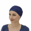 bonnet turban chimio vario noir ou bleu