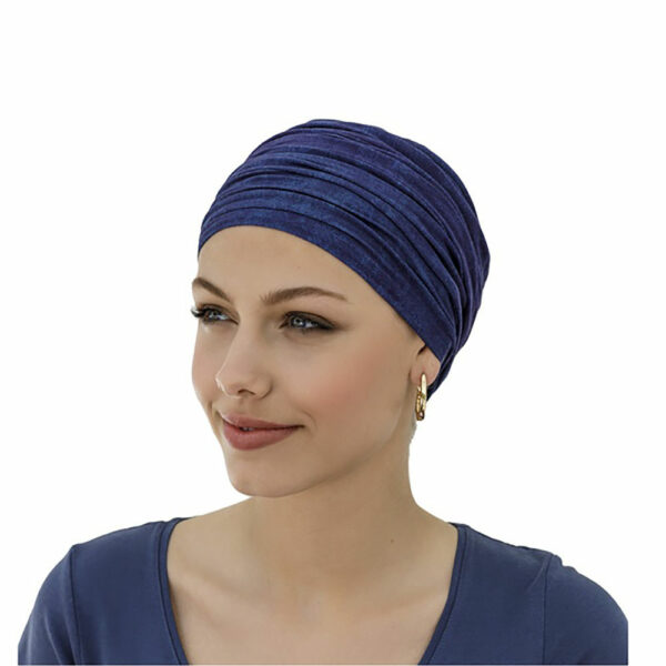 bonnet turban chimio vario noir ou bleu