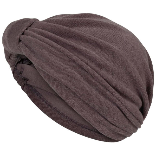 3821 45 bonnet apres bain eponge taupe 1