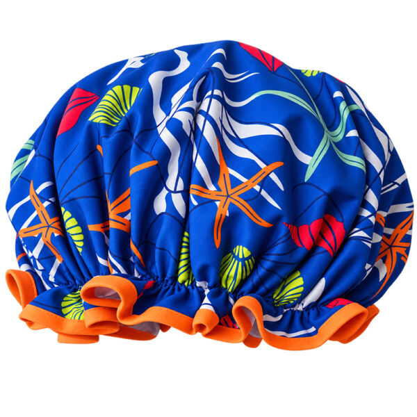 bonnet de douche à motifs mer bonnet de douche à motifs mer
