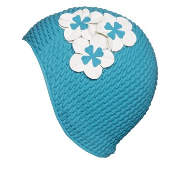 Bonnet de ban gaufré turquoise