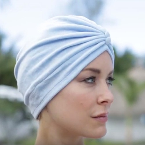 Bonnet Turban Velours Eponge scratch