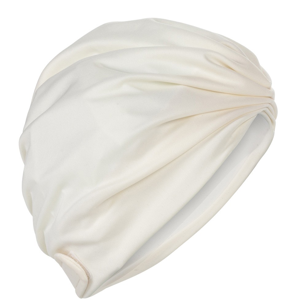 Bonnet de Bain Fantaisie Tissu Noir avec scratch - Bonnet de Bain