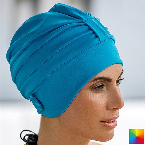 Bonnet de Bain, Bonnets de Bain pour Femme, Bonnet Piscine, Bonnet de  Natation, Bonnet de Bain Piscine, Piscine Baignade Turban, Bonnet de Bain  Tissu